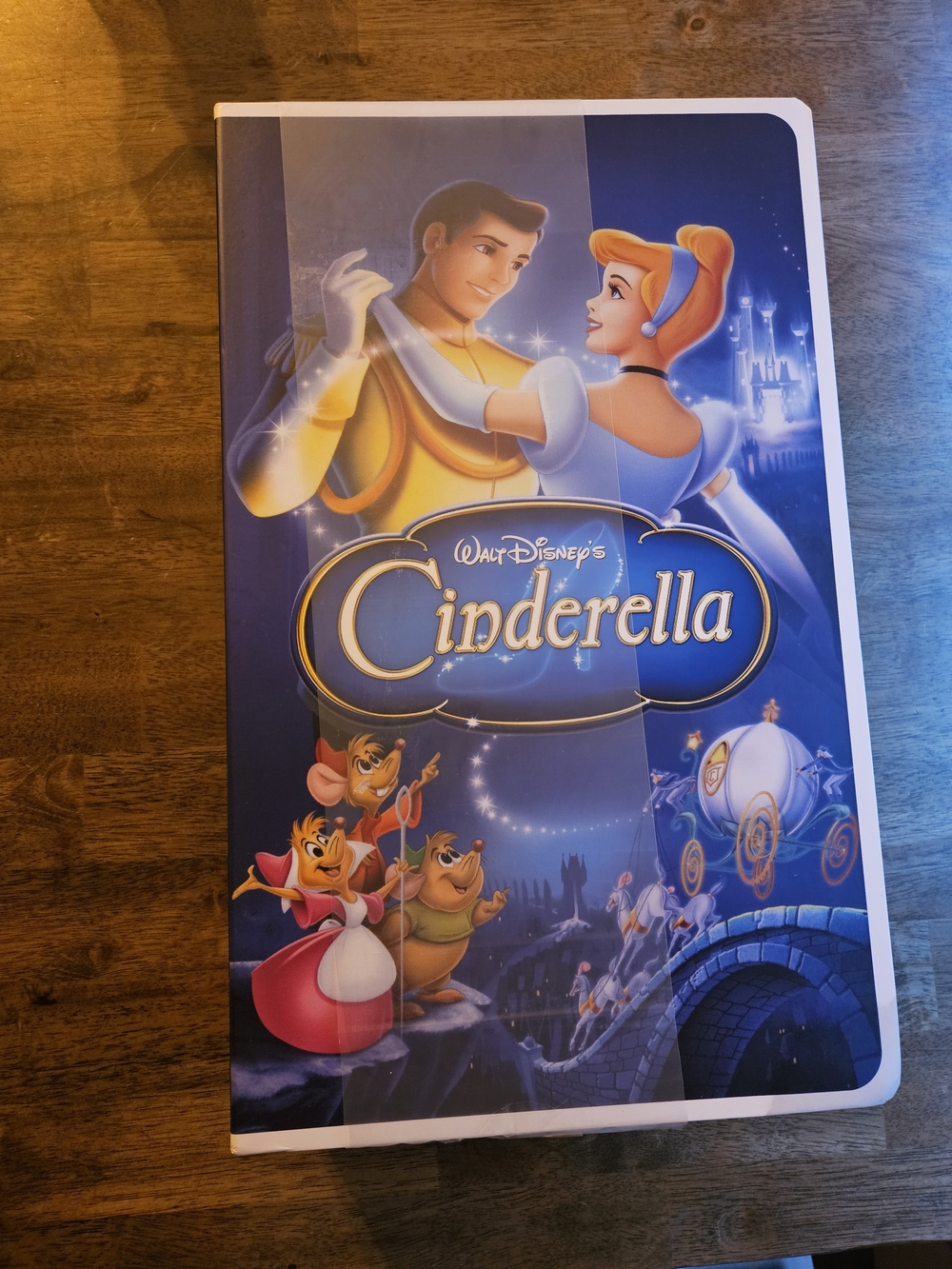 Viral Disney Classic Cinderella VHS Boxed Throw